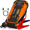 EcoNour LS20 Car Battery Jump Starter - 2000A Portable, 12V Jump Starters Car Battery Charger with SOS & Jumper Cable, Ideal for Up to 7.0L Gas & 3.0L Diesel Engines (16000 mAh)