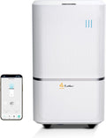 EcoNour 12L Smart WiFi Dehumidifier for Home, with Auto-Humidity Sensor, LED Display, Quiet, 24-Hour Timer & Continuous Drainage, Laundry Drying, Child Lock Protection – for Home, Bedroom & Bathroom