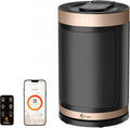 EcoNour Electric Heater, 1500 W Energy Efficient Space Silent Smart WiFi Room Heater, Portable Ceramic Room Heater with Thermostat, 3 Heat Modes, Fast Heating, Overheat & Tip-Over Safety Protection